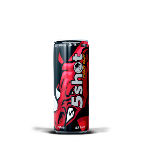 5 SHOTS ENERGIZANTE LATA 24/250ml