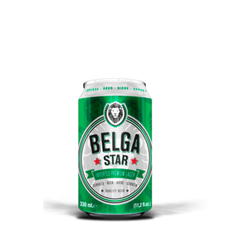 CERVEZA BELGASTAR LATA 24/330ml