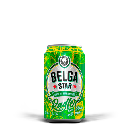 CERVEZA BELGASTAR RADLER LIMÓN LATA 24/330ml