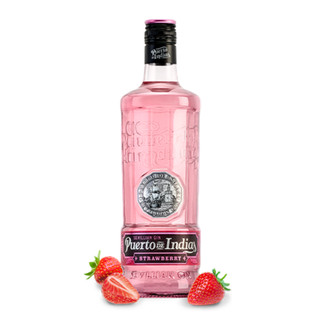 GINEBRA PUERTO DE INDIAS STRAWBERRY 6/750ml