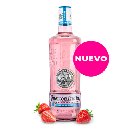 GINEBRA PUERTO DE INDIAS STRAW. 0.0% ALC 6/700ml
