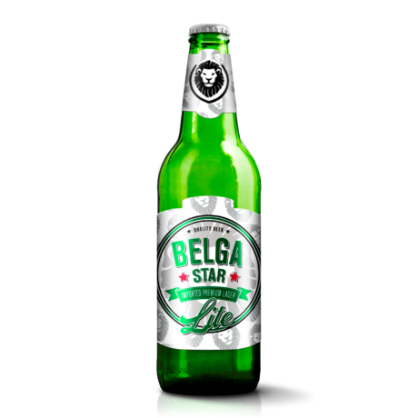 CERVEZA BELGASTAR LITE BOTELLA 15/500ml