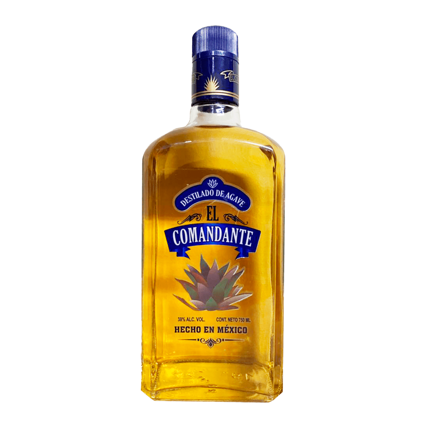 DESTILADO DE AGAVE EL COMANDANTE 12/750ml