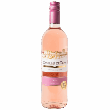 VINO CASTILLO DE ROSSI ROSADO 6/750ml