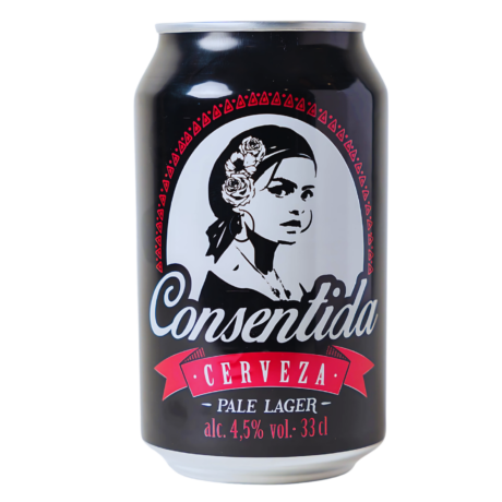 CERVEZA CONSENTIDA LATA 12/330ml